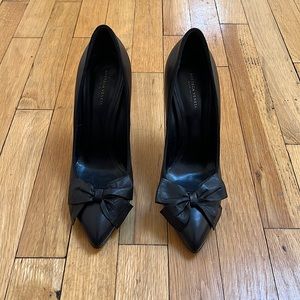 Bottega Veneta Black Bow Pumps -  worn 1 time ! Size 39 1/2